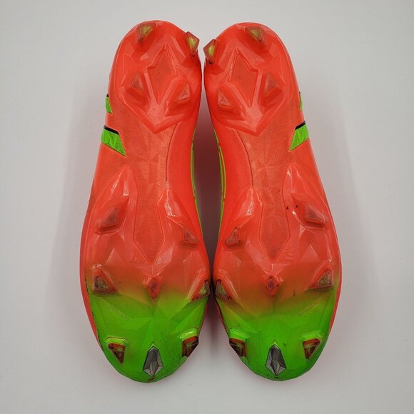 adidas Mens Predator Edge.1 FG Soccer Cleats GW1029 Orange Green‎ Size 12.5 main image 7